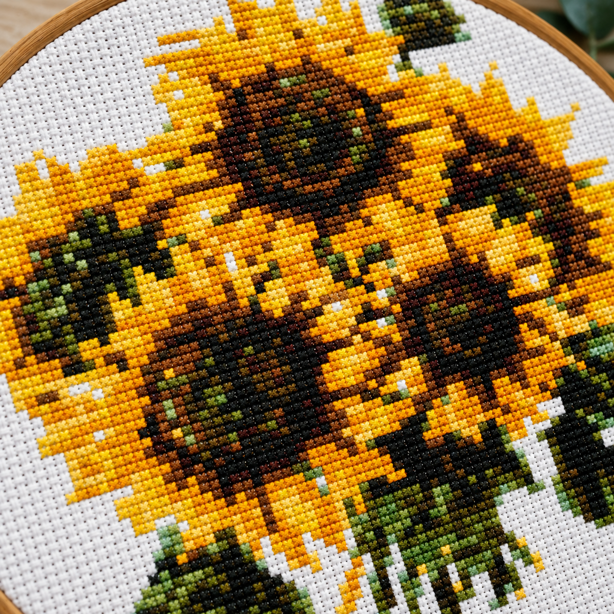 Sunflower Bouquet Cross Stitch Kit