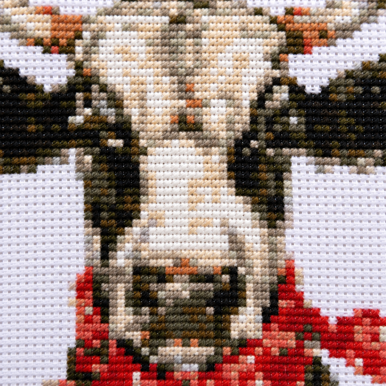 Cross Stitch Kit #1020 – Cow with Red Bandana