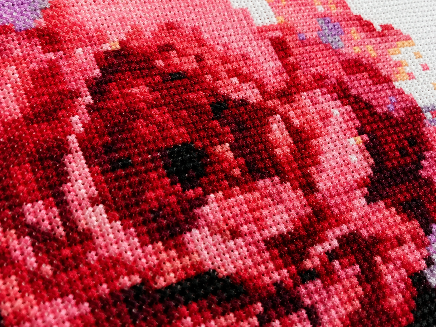 Peony Blossom Lady Cross Stitch Kit